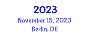 Machine Learning Week Europe November 15, 2023 - Berlin, Germany
