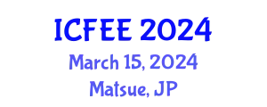 International Conference on Future Environment and Energy (ICFEE) March 15, 2024 - Matsue, Japan