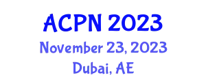 Asian Congress of Pediatric Nephrology (ACPN) November 23, 2023 - Dubai, United Arab Emirates