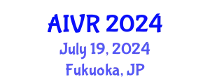 International Conference on Artificial Intelligence and Virtual Reality (AIVR) July 19, 2024 - Fukuoka, Japan