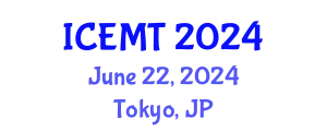 International Conference on Education and Multimedia Technology (ICEMT) June 22, 2024 - Tokyo, Japan
