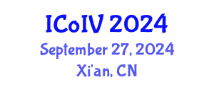 International Conference on Intelligent Vehicles (ICoIV) September 27, 2024 - Xi'an, China