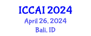 International Conference on Computing and Artificial Intelligence (ICCAI) April 26, 2024 - Bali, Indonesia