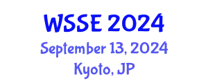 World Symposium on Software Engineering (WSSE) September 13, 2024 - Kyoto, Japan