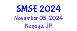 World Symposium on Materials Sciences and Engineering (SMSE) November 05, 2024 - Nagoya, Japan