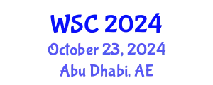 World Stroke Congress (WSC) October 23, 2024 - Abu Dhabi, United Arab Emirates