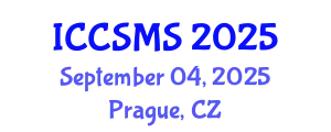 International Conference on Crystallographic, Spectroscopic and Materials Science (ICCSMS) September 04, 2025 - Prague, Czechia