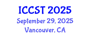 International Conference on Cancer Science and Therapy (ICCST) September 29, 2025 - Vancouver, Canada
