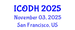 International Conference on Occupational Diseases and Healthcare (ICODH) November 03, 2025 - San Francisco, United States