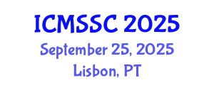 International Conference on Mathematics, Statistics and Scientific Computing (ICMSSC) September 25, 2025 - Lisbon, Portugal