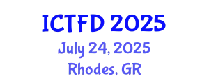 International Conference on Turbomachinery and Fluid Dynamics (ICTFD) July 24, 2025 - Rhodes, Greece