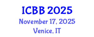 International Conference on Bioinformatics and Biomedicine (ICBB) November 17, 2025 - Venice, Italy