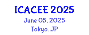 International Conference on Architectural, Civil and Environmental Engineering (ICACEE) June 05, 2025 - Tokyo, Japan