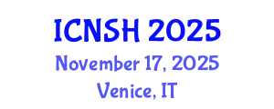 International Conference on Nursing Science and Healthcare (ICNSH) November 17, 2025 - Venice, Italy
