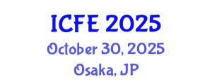 International Conference on Nutrition and Food Engineering (ICFE) October 30, 2025 - Osaka, Japan