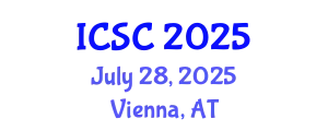 International Conference on Sociology and Criminology (ICSC) July 28, 2025 - Vienna, Austria