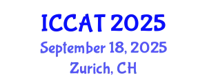 International Conference on Computer and Automation Technology (ICCAT) September 18, 2025 - Zurich, Switzerland