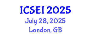 International Conference on Social Entrepreneurship and Innovation (ICSEI) July 28, 2025 - London, United Kingdom