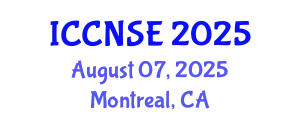 International Conference on Cognitive and Neural Systems Engineering (ICCNSE) August 07, 2025 - Montreal, Canada
