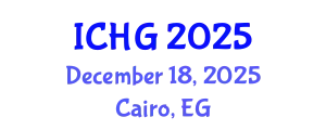 International Conference on Human Genetics (ICHG) December 18, 2025 - Cairo, Egypt