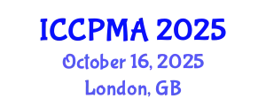 International Conference on Consumer Psychology, Marketing and Advertising (ICCPMA) October 16, 2025 - London, United Kingdom