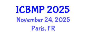 International Conference on Biophysics and Medical Physics (ICBMP) November 24, 2025 - Paris, France