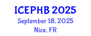 International Conference on Evolutionary Psychology and Human Behavior (ICEPHB) September 18, 2025 - Nice, France