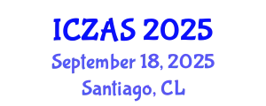 International Conference on Zoology and Animal Science (ICZAS) September 18, 2025 - Santiago, Chile