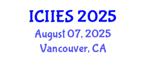 International Conference on Islamic Information and Education Sciences (ICIIES) August 07, 2025 - Vancouver, Canada