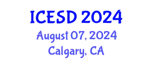 International Conference on Environmental Science and Development August 07, 2024 - Calgary, Canada