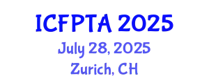 International Conference on Food Packaging Technologies and Applications (ICFPTA) July 28, 2025 - Zurich, Switzerland