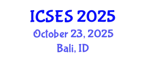 International Conference on Sport and Exercise Science (ICSES) October 23, 2025 - Bali, Indonesia