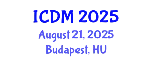 International Conference on Diabetes and Metabolism (ICDM) August 21, 2025 - Budapest, Hungary