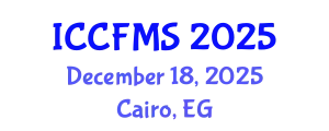 International Conference on Cinema, Film and Media Studies (ICCFMS) December 18, 2025 - Cairo, Egypt