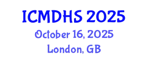 International Conference on Migration, Development and Human Security (ICMDHS) October 16, 2025 - London, United Kingdom