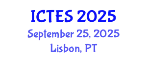 International Conference on Teaching and Education Sciences (ICTES) September 25, 2025 - Lisbon, Portugal