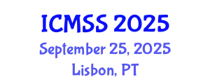 International Conference on Mathematical and Statistical Sciences (ICMSS) September 25, 2025 - Lisbon, Portugal