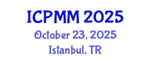 International Conference on Pain Medicine and Management (ICPMM) October 23, 2025 - Istanbul, Turkey