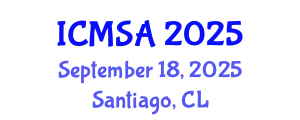 International Conference on Marine Science and Aquaculture (ICMSA) September 18, 2025 - Santiago, Chile