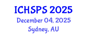 International Conference on Humanities, Social and Political Sciences (ICHSPS) December 04, 2025 - Sydney, Australia