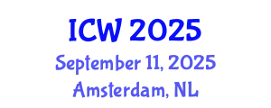 International Conference on Wastewater (ICW) September 11, 2025 - Amsterdam, Netherlands