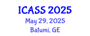 International Conference on Applied Surface Science (ICASS) May 29, 2025 - Batumi, Georgia