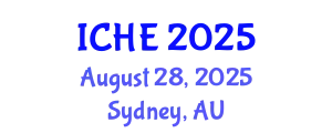 International Conference on Higher Education (ICHE) August 28, 2025 - Sydney, Australia