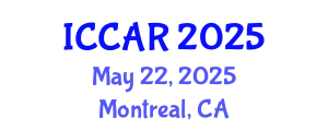 International Conference on Control, Automation and Robotics (ICCAR) May 22, 2025 - Montreal, Canada