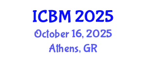 International Conference on Biomechanics (ICBM) October 16, 2025 - Athens, Greece