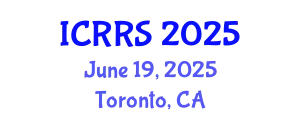 International Conference on Religion and Religious Studies (ICRRS) June 19, 2025 - Toronto, Canada
