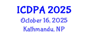 International Conference on Developmental Psychology and Adolescence (ICDPA) October 16, 2025 - Kathmandu, Nepal