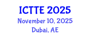 International Conference on Traffic and Transportation Engineering (ICTTE) November 10, 2025 - Dubai, United Arab Emirates