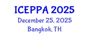 International Conference on Exercise Psychology and Physical Activity (ICEPPA) December 25, 2025 - Bangkok, Thailand