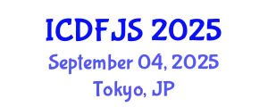 International Conference on Digital Forensics and Justice System (ICDFJS) September 04, 2025 - Tokyo, Japan